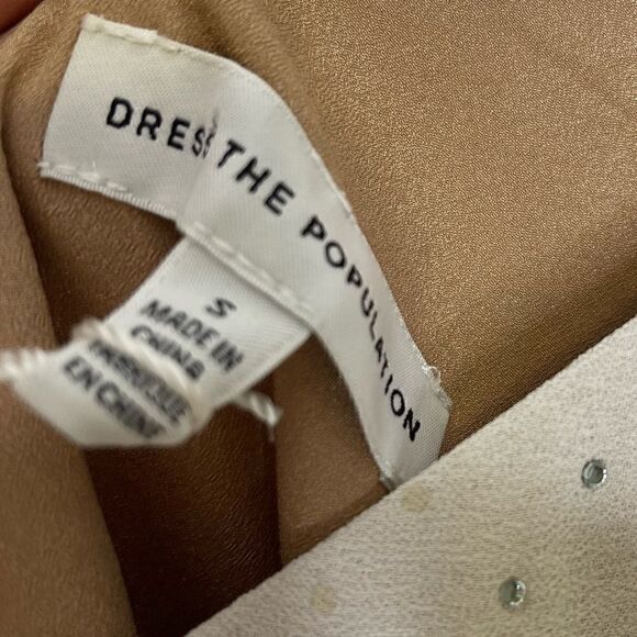 DRESS the Population Alondra Embellished Midi Dress S - Picture 6 of 6